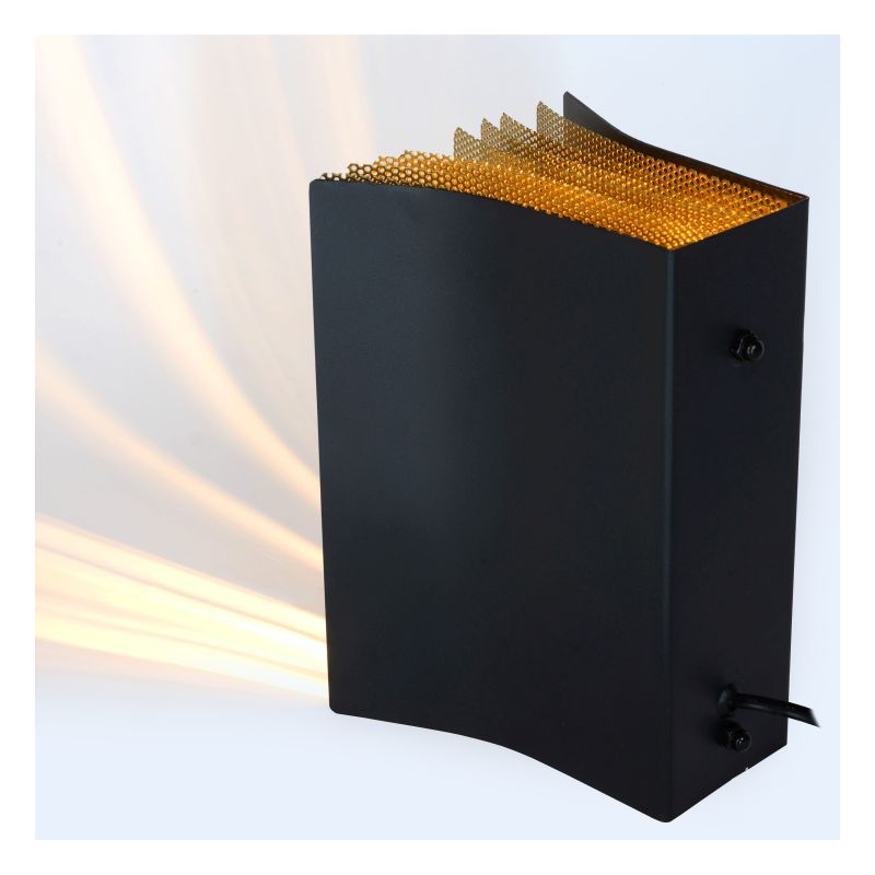 Lucide EXTRAVAGANZA LIVRET - Stolná lampa - 1xE14 - Čierna